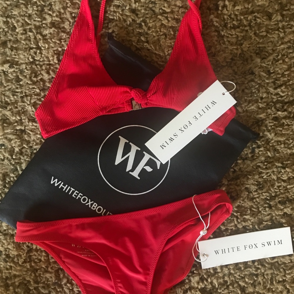 White fox boutique bikini